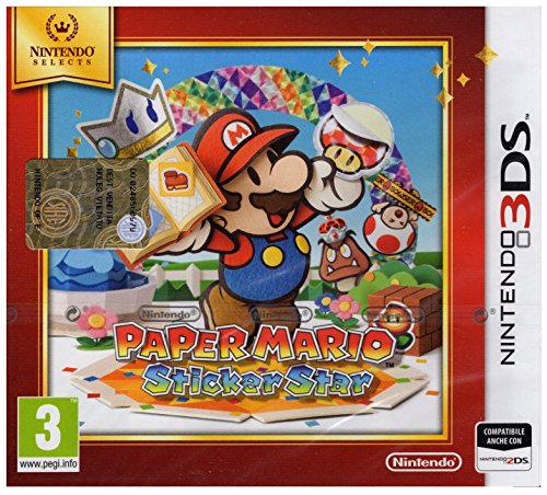 Nintendo Paper Mario: Sticker Star Básico Nintendo 3DS Inglés vídeo - Juego (Nintendo 3DS, Acción / Aventura, E (para todos))