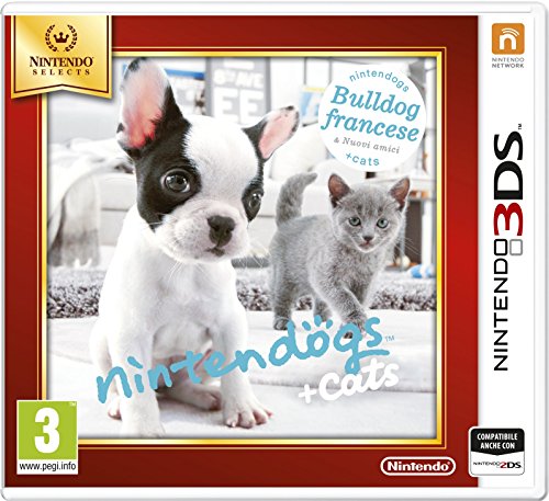 Nintendogs + Cats: Bulldog Francese - Nintendo Selects [Importación Italiana]