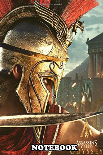 Notebook: Alexios From Creed Game From Ubisoft , Journal for Writing, College Ruled Size 6" x 9", 110 Pages