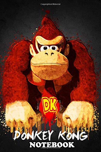 Notebook: Donkey Kong , Journal for Writing, College Ruled Size 6" x 9", 110 Pages