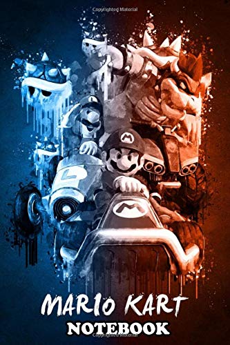Notebook: Mario Kart , Journal for Writing, College Ruled Size 6" x 9", 110 Pages