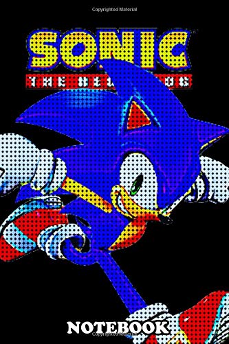 Notebook: Sonic The Hedgehog Pixel , Journal for Writing, College Ruled Size 6" x 9", 110 Pages