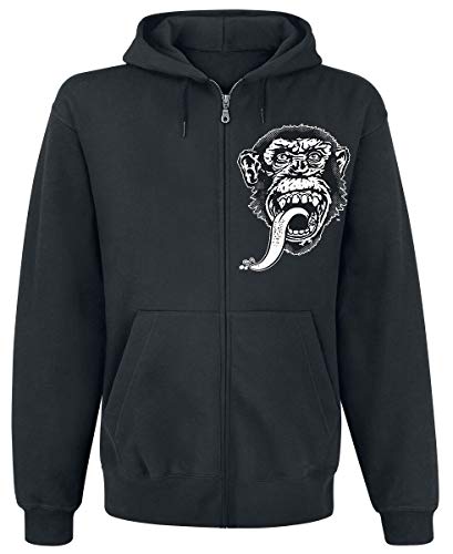 Officially Licensed Merchandise GMG - Dallas Texas Zipped Hoodie (Black), X-Large