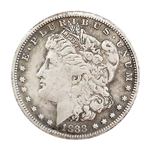 Old U.S 1878-1921 USA Morgan Silver Dollar Collection, 1 Commemorative Coins Copy Great American Excellent Grades Fine Antique Coins Copy