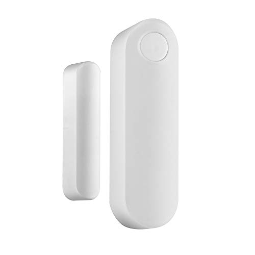 OWSOO Sensor de Puerta WiFi Inalámbrico, Soporte Control de Tuya/Smart Life App, Compatible con Alexa Google Home IFTTT