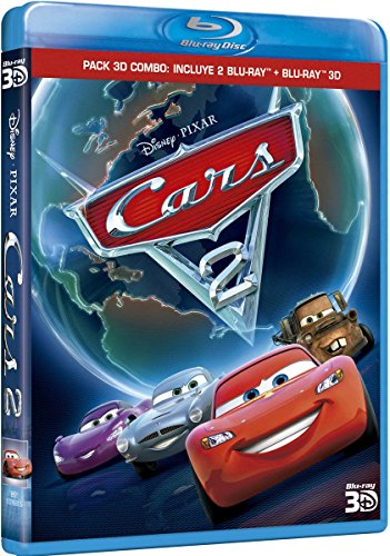 Pack 3D Combo: Cars 2  (BD 3D + 2 BDs 2D) [Blu-ray]