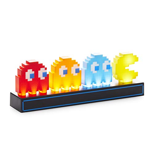 Paladone Lámpara de Pac Man y Ghosts, Multicolor