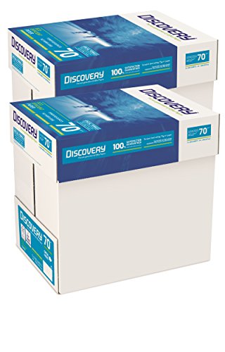 Papel A4 reciclable de 70 g/m² 10 x Reams (5,000 Sheets) - 2 x Boxes