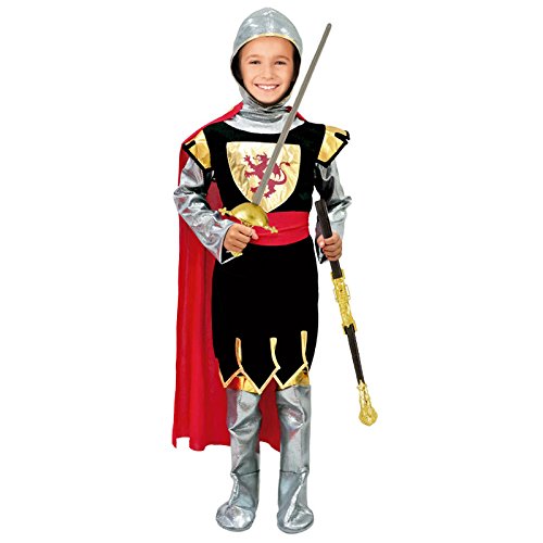 Partilandia Disfraz Caballero Medieval Dragón niño Infantil para Carnaval (7 - 9 años) 21178