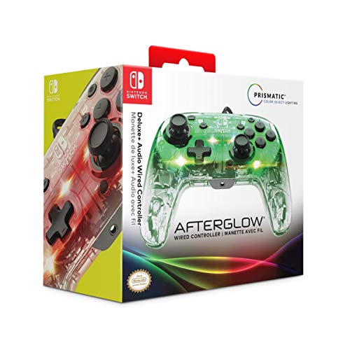 PDP - Mando Afterglow Deluxe Con Cable (Nintendo Switch)