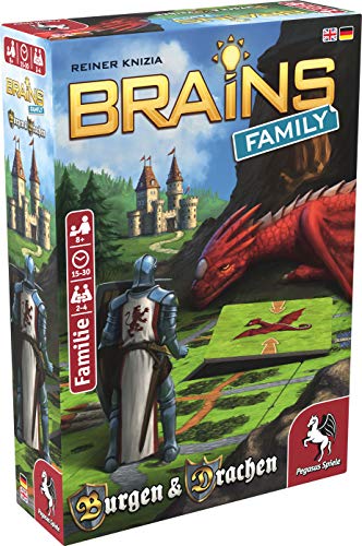 Pegasus Spiele Brains Family 51811G - Castillos y Dragones