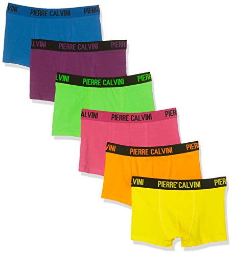 Pierre Calvini Signiture, Bóxer para Hombre, Multicolor (Colours), XX-Large (Pack de 6)