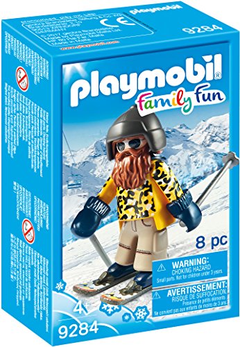 Playmobil-9284 Esquiador con Snowblades, Color Beige, única (9284)