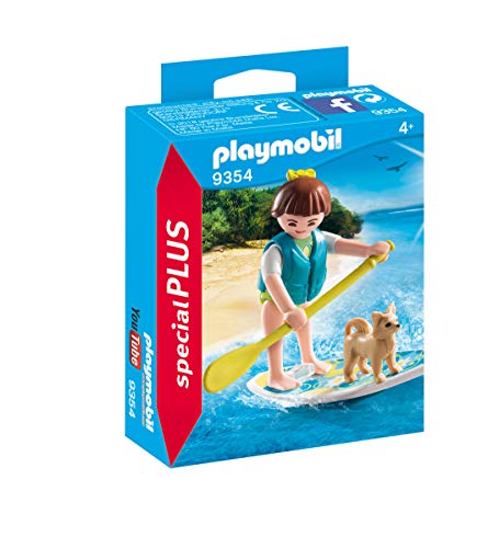 PLAYMOBIL- Paddle Surf Juguete, Multicolor (geobra Brandstätter 9354)