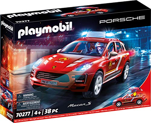PLAYMOBIL- Porsche Porsche & Spielfiguren, Multicolor (70277)