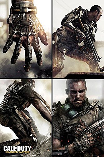 Póster Colaje Call of Duty/Llamada del Deber Advanced Warfare/Avanzada de Guerra (61cm x 91,5cm)