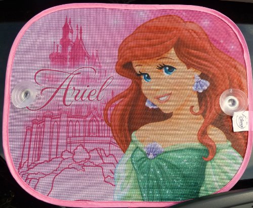 Princesas Disney - Conjunto de 2 Parasoles Coche para Ventanas Trasera