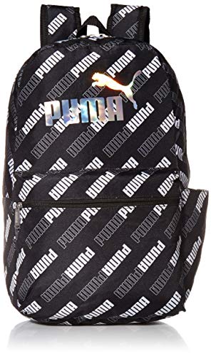 PUMA Rhythm Backpack Mochila, negro/blanco, Talla única Unisex Adulto