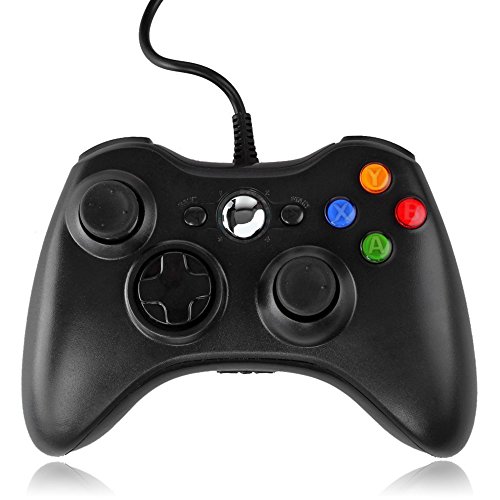 QUMOX Mando Controlador Joystick Joypad Juego de Gamepad para Xbox360 PC Windows 7