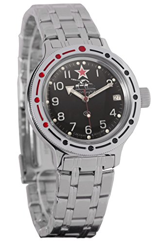 Reloj Amphibian, de la marca Vostok, modelo 420306