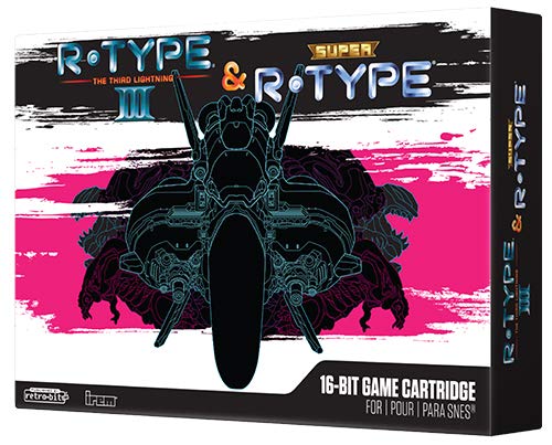 Retro-Bit R-Type Returns SNES - Collectors Edition - noir [Importación francesa]