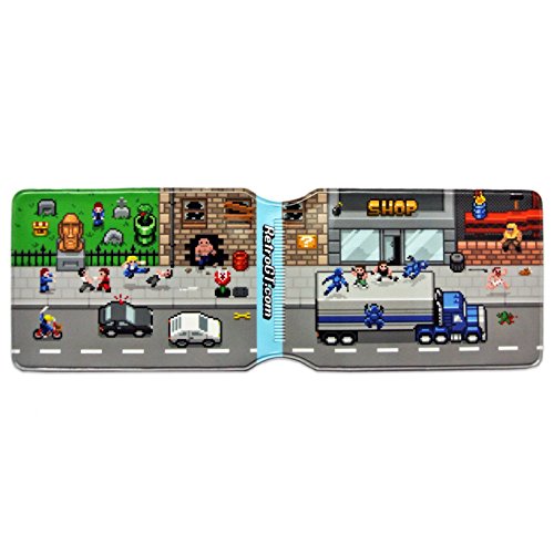 Retro Road Pixel Art Oyster Card Holder