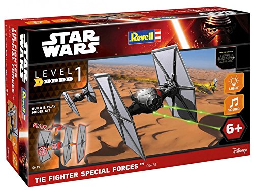 Revell 06751 Star Wars - Tie Fighter Special Forces con luz y sonido