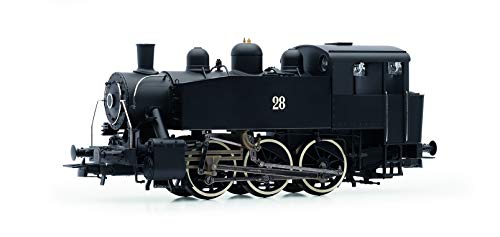 Rivarossi- Dampflokomotive S100 Der FS, Epoche IIIA Modelo ferrocarril, Color Negro (Hornby HR2641)