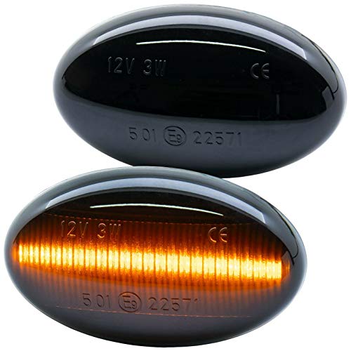 rm-style Intermitentes laterales LED compatibles para Fortwo | Tipo 450 452 | año 1998 – 2007 [7233 – 1]