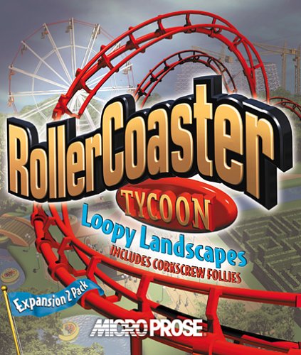Roller Coaster Tycoon Loopy Landscapes (Jewel Case) - PC by Micro Prose