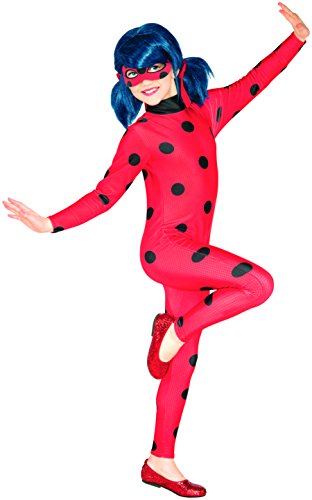 Rubies Ladybug - Disfraz para niños, Talla XL (9-10 años)