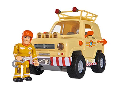 Sam el bombero - Todoterreno Tom con Figura (Simba Dickie 9251001)