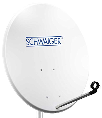 Schwaiger SPI992011 - Antena parabólica (80 cm), blanco