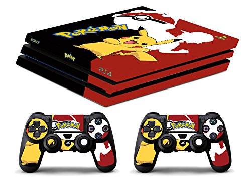 Skin PS4 PRO HD - POKEMON - limited edition DECAL COVER ADHESIVO playstation 4 SLIM SONY BUNDLE
