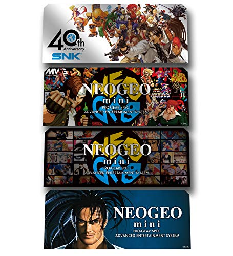 SNK - Sobre de 4 Pegatinas Mini (Neo Geo)
