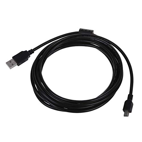 SODIAL(R) Cable de Cargador USB Compatible con Sony PS3 SixAxis Controlador - 10 pies