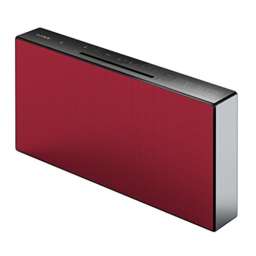 Sony CMT-X3CD - Sistema HiFi compacto de 20W con Bluetooth y NFC, color rojo