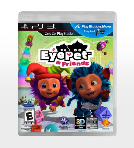 Sony EyePet & Friends, PS3 PlayStation 3 Inglés vídeo - Juego (PS3, PlayStation 3, Niños, Modo multijugador, E (para todos))
