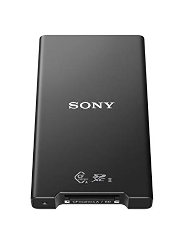 Sony MRWG2.SYM - Flash Cfexpress Tarjeta de Memoria USB Tipo A/SD SuperSpeed 10 Gbps (Compatible con CFE Tipo A, SDHC y SDXC UHS-I y UHS-II)