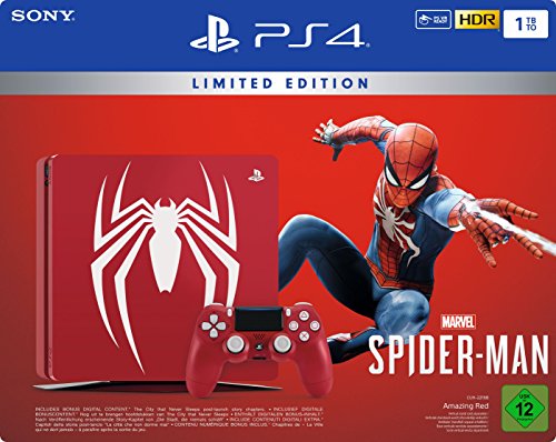 Sony PS4 1TB + Marvel`s Spider-Man 1000GB (Importación Alemana)
