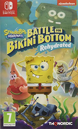 Spongebob Squarepants: Battle For Bikini Bottom - Juego Nintendo Switch rehidratado