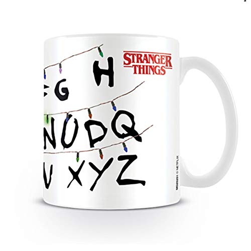 Stranger Things MG25251 - Taza de desayuno Lights, 320ml