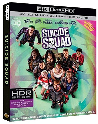 Suicide Squad (Blu-Ray 4K Ultra HD+Blu-Ray+Digital Copy) [Blu-ray]