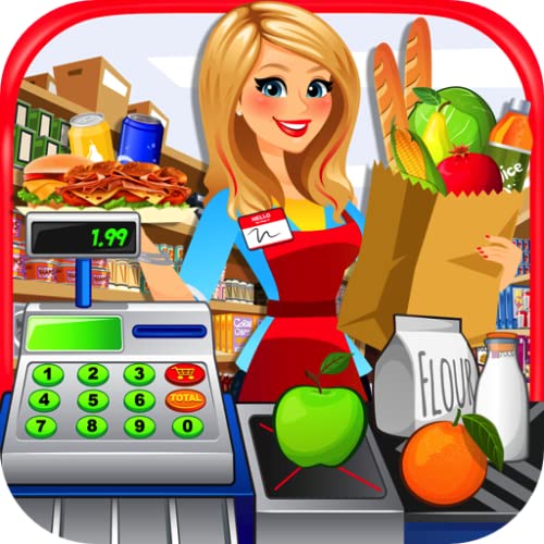 Supermarket Kitchen - Grocery Store, Cash Register & Checkout Games FREE