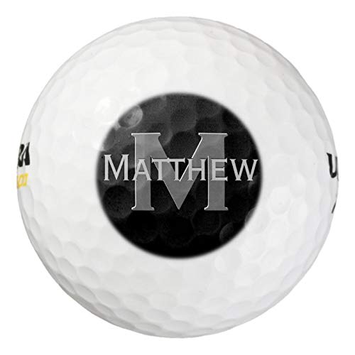 Supersoft Golf Balls, Any Custom Color Monogram Personalized Golf Ball, Practice Golf Balls for Backyard Indoor Outdoor Training