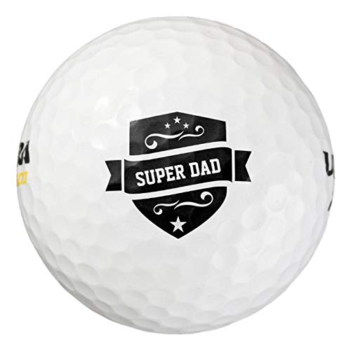 Supersoft Golf Balls, Any Custom Color Super Dad Golf Ball, Practice Golf Balls for Backyard Indoor Outdoor Training