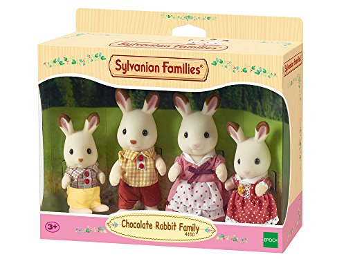 Sylvanian Families - 4150 - Familia Conejo Chocolate