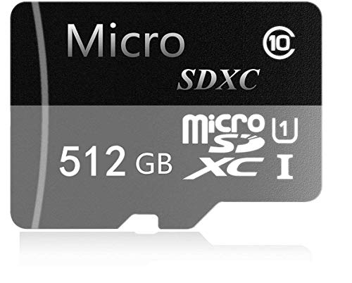 Tarjeta de memoria Micro SD SDXC de 256 GB / 400 GB / 512 GB / 1024 GB Tarjeta de memoria SDXC Clase 10 de alta velocidad + adaptador gratuito (512 GB-A)