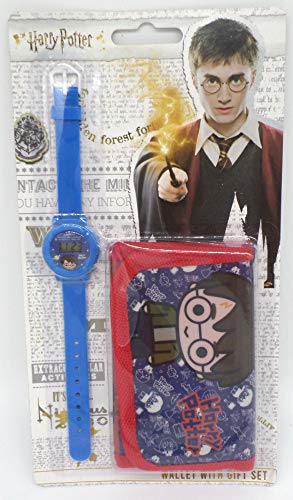 TDL Harry Potter Set De Regalo Reloj + Billetera - Licenciado Oficialmente -Watch & Wallet