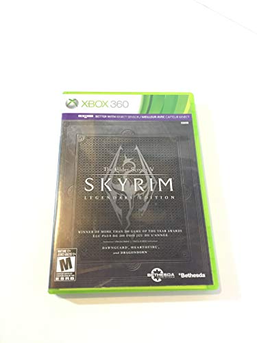 The Elder Scrolls V Skyrim Legendary Edition Microsoft XBox 360